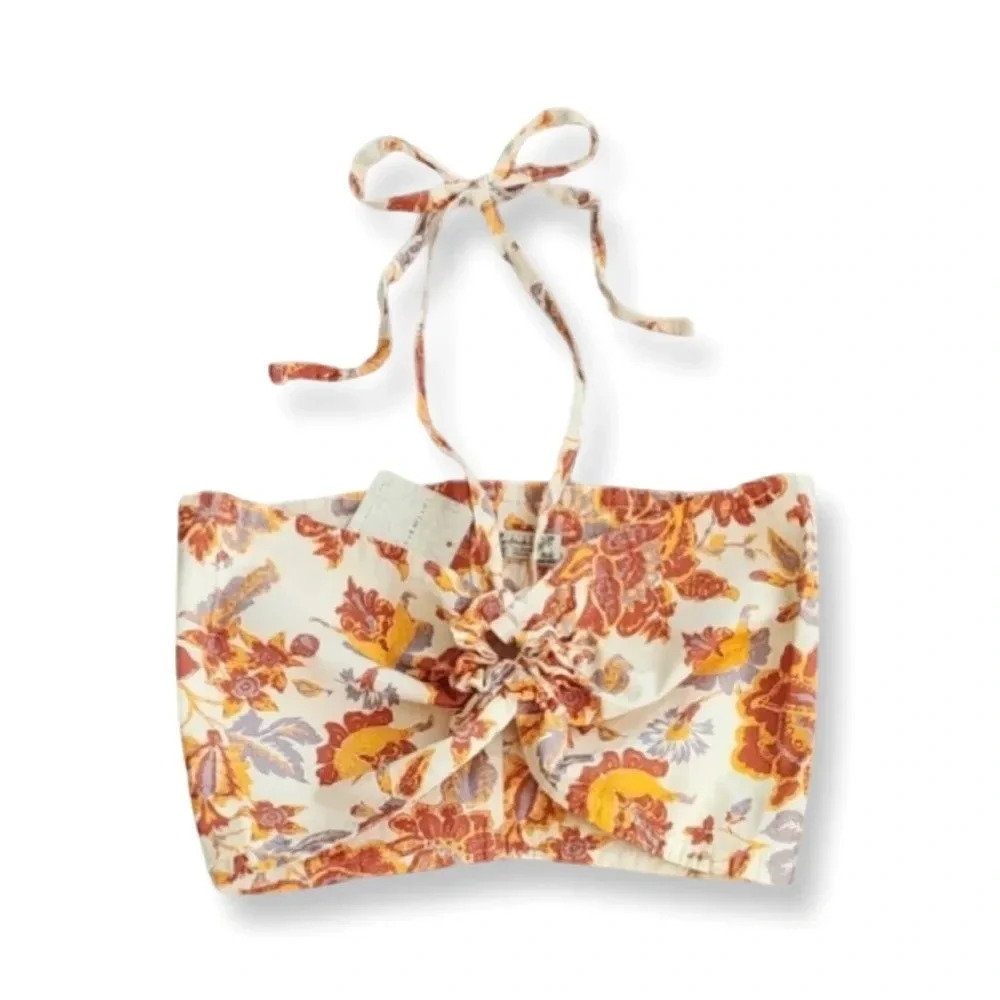 NWT $78 Free People Summer of Love Convertible Bandeau M ๐๐ปโจโฐ๐ญ๐คโ๏ธ - Picture 5 of 16